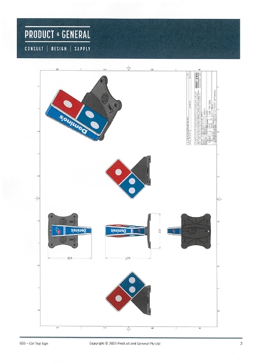 Picture of Car Topper Tile